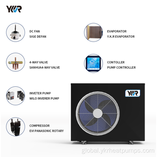 Heat Pump Monoblock Air Source Heat Pump Water Heater 20kw Supplier